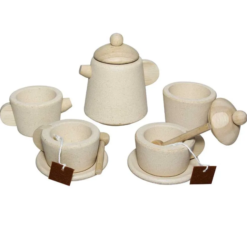 PlanToys Tee-Service Holz 3616