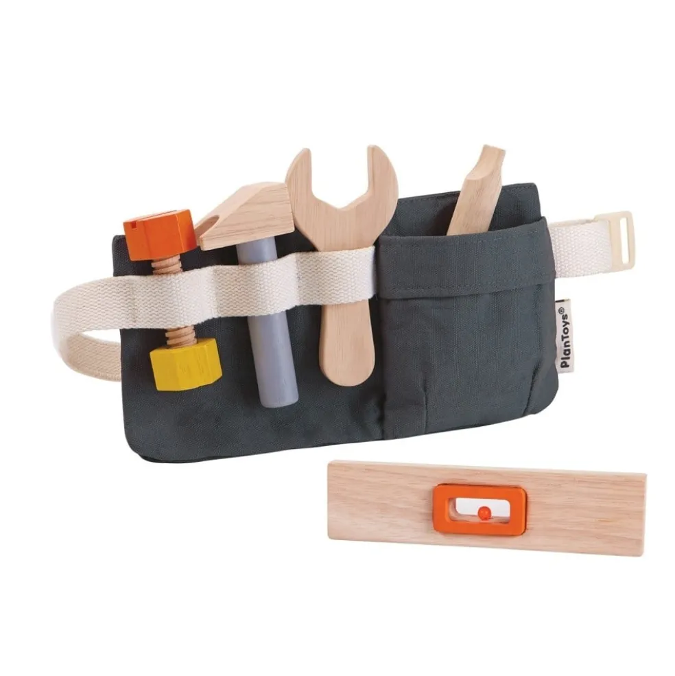 PlanToys Werkzeuggürtel Holz 3485