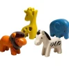 PlanToys Wilde Tiere Set Holz 6128