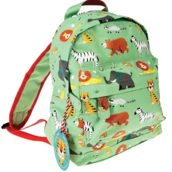 Rex London Kinderrucksack Animal Park Grün