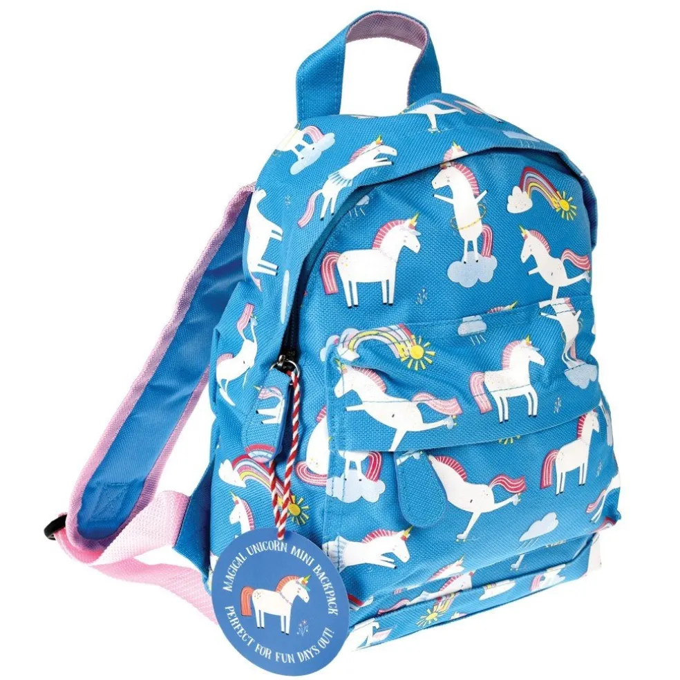 Rex London Kinderrucksack Magical Unicorn Blau