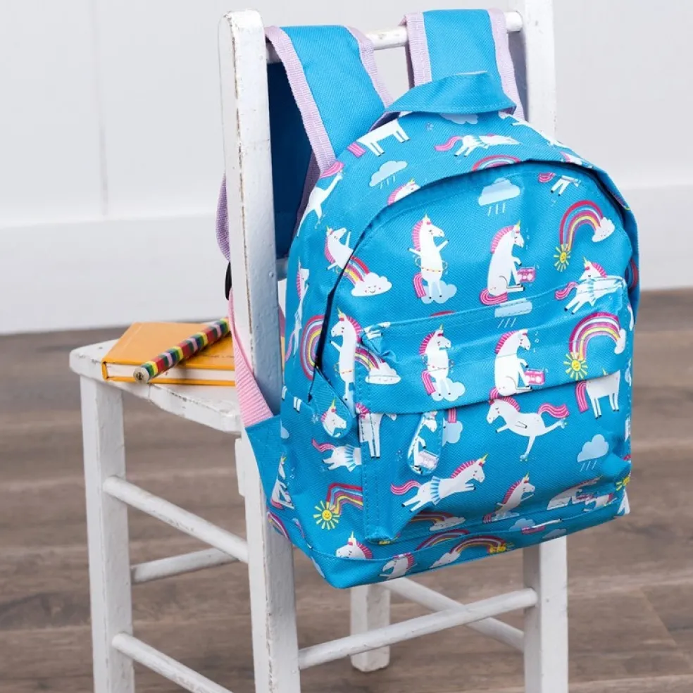 Rex London Kinderrucksack Magical Unicorn Blau