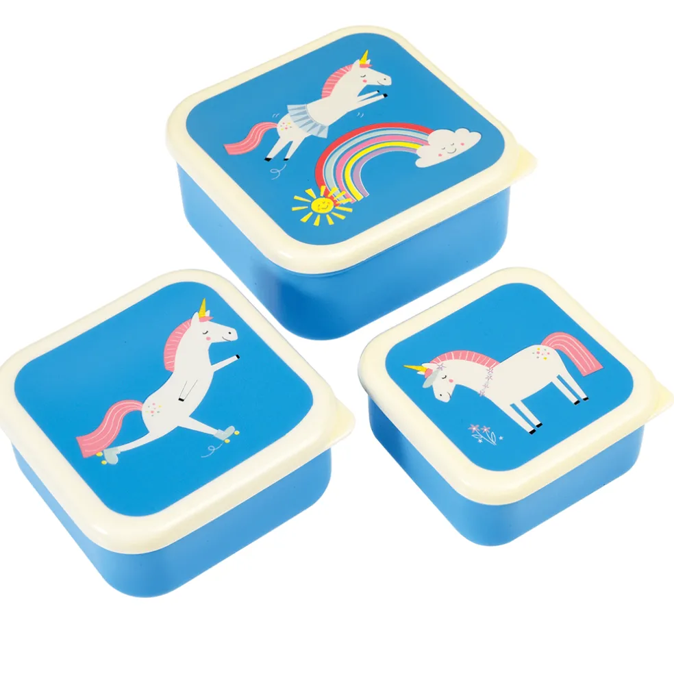 Rex London Snackdosen Einhorn 3-Teilig