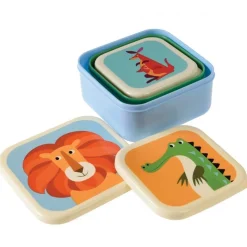 Rex London Snackdosen Löwe 3-Teilig