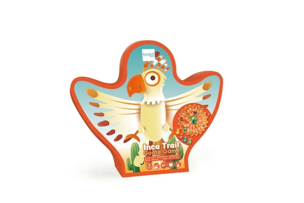 Scratch Creatief Speelgoed Gänsespiel Inca Trail Style