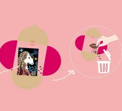 Scratch Creatief Speelgoed Kratzbilder Unicorns