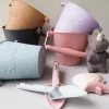 Scrunch Schaufel Grau-Blau