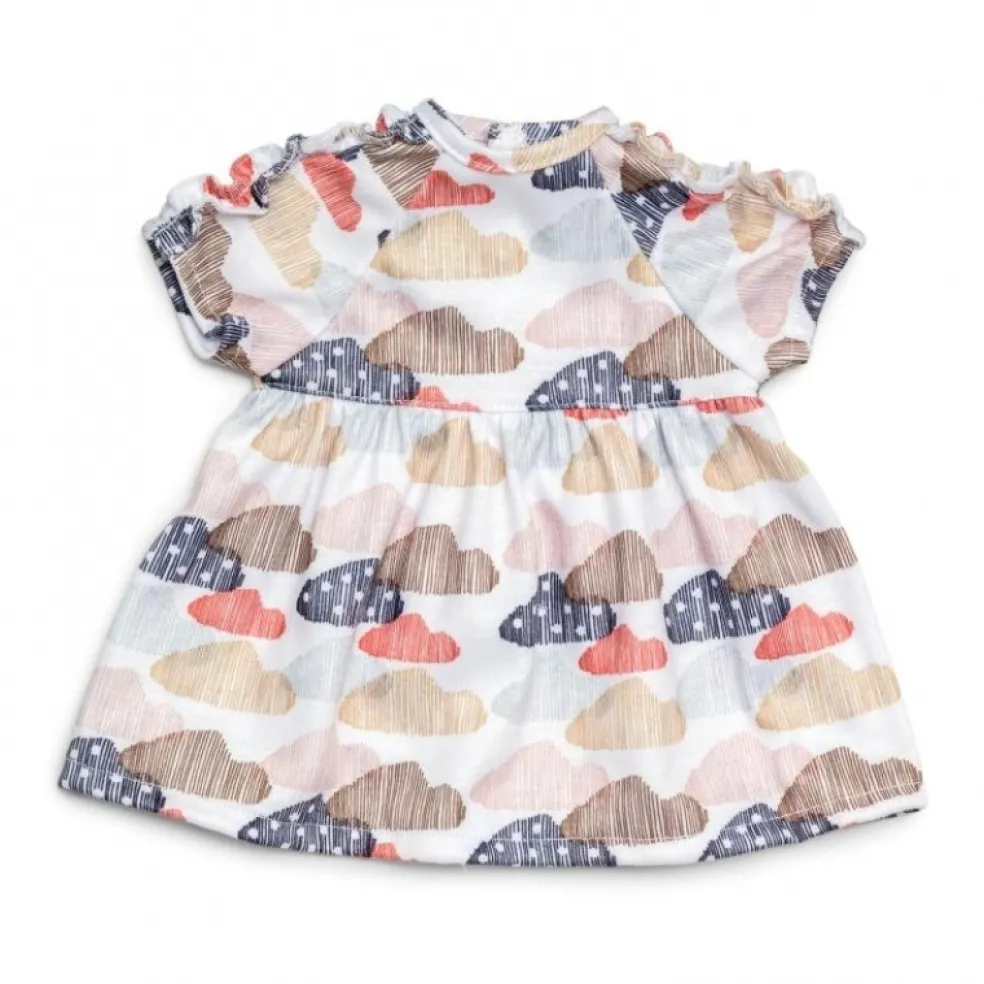 Skrallan Puppenkleid Wolken (Auch Geeignet für Gordi)