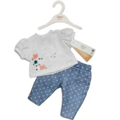 Skrallan Puppenkleidung Jeans & Pullover (Auch Geeignet für Gordi)