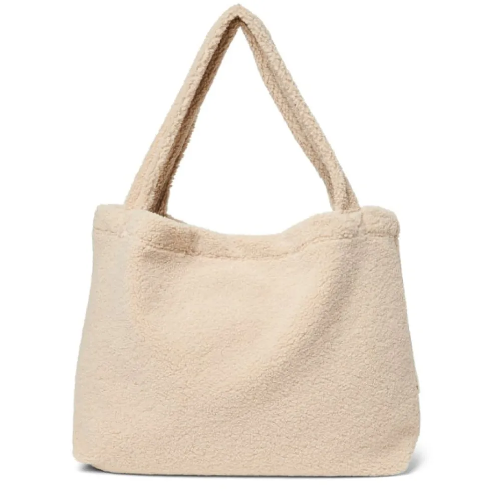 Studio Noos Wickeltasche Chunky Teddy Ecru