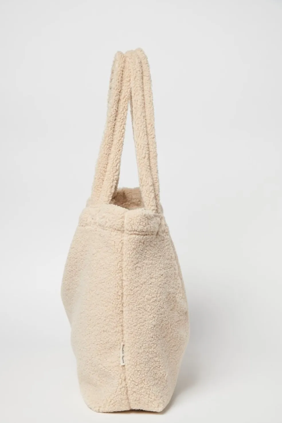 Studio Noos Wickeltasche Chunky Teddy Ecru