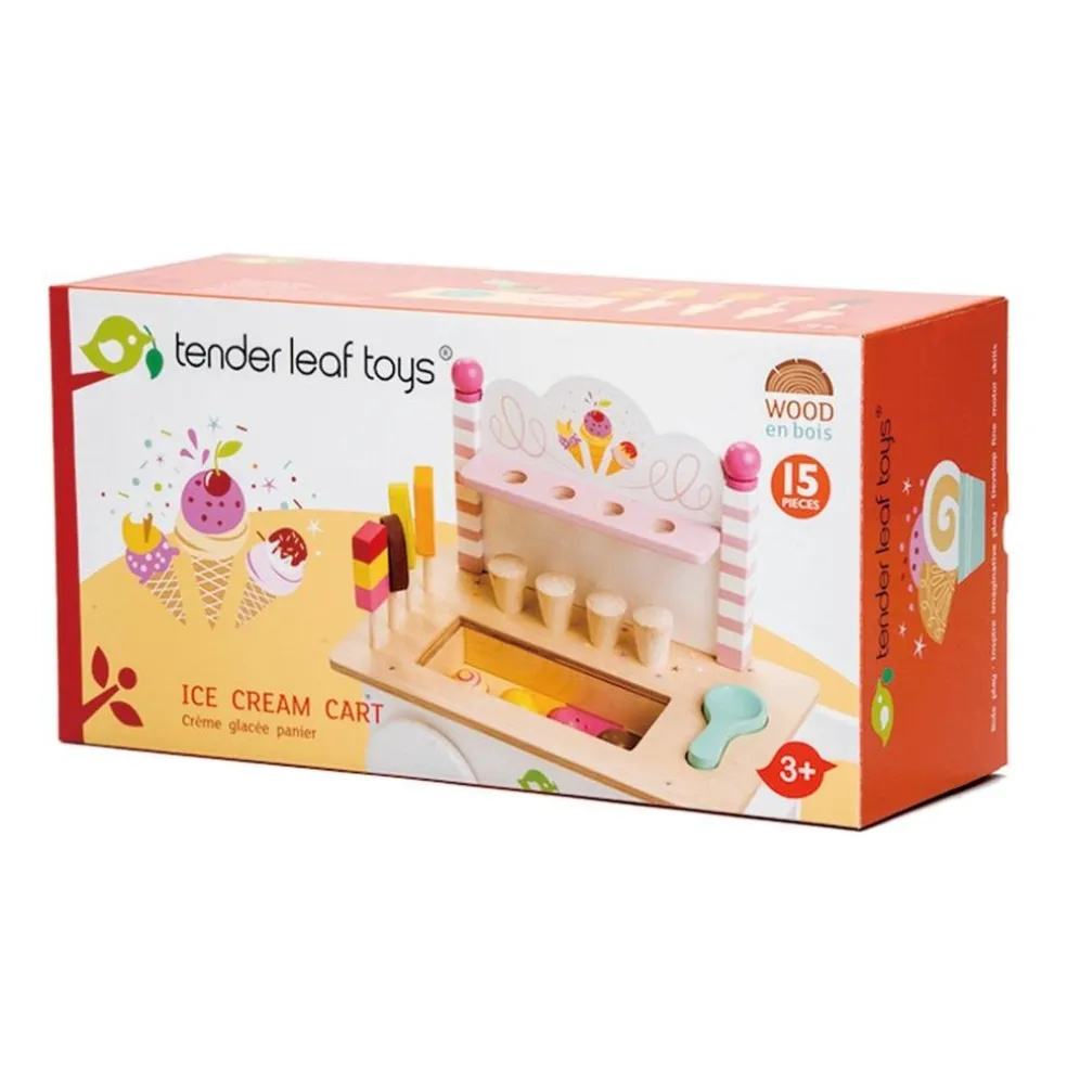Tender Leaf Toys Eiswagen Holz