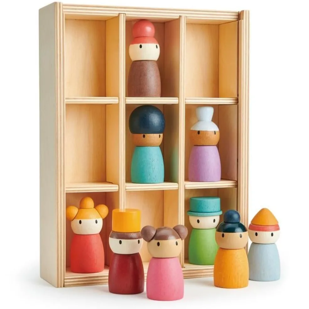 Tender Leaf Toys Happy Folk Hotel Holz