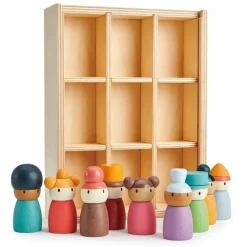 Tender Leaf Toys Happy Folk Hotel Holz