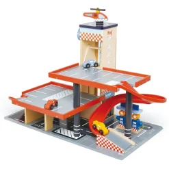 Tender Leaf Toys Holz Garage mit Werkstatt