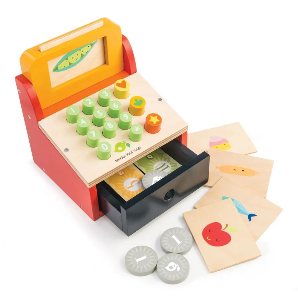 Tender Leaf Toys Kasse mit Geld