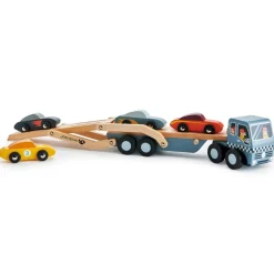 Tender Leaf Toys Lastwagen Mit Autos Holz