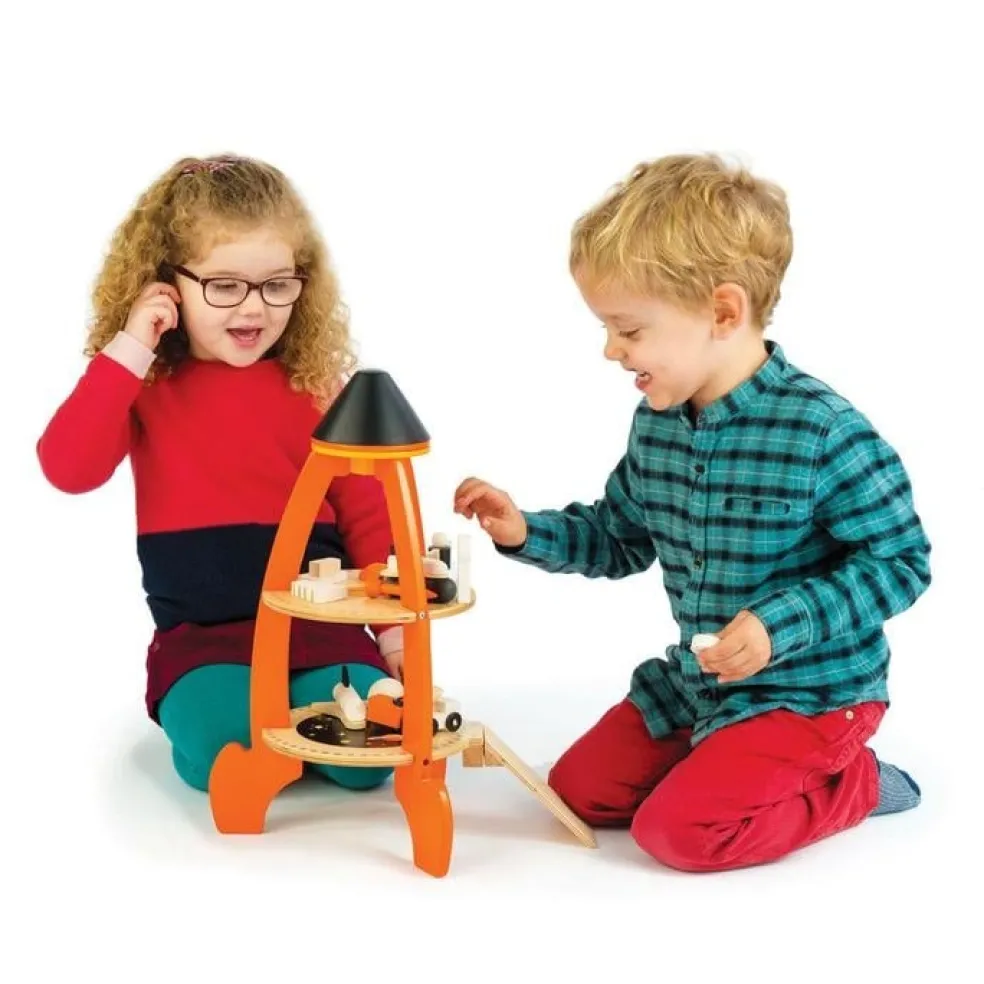 Tender Leaf Toys Rakete Cosmic Set