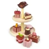 Tender Leaf Toys Schokoladen-Pralinen Etagere Holz