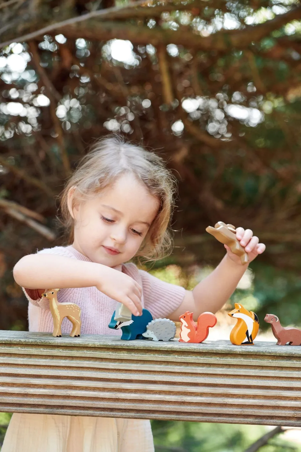 Tender Leaf Toys Waldtiere im Kabinett