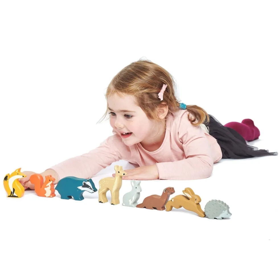 Tender Leaf Toys Waldtiere im Kabinett