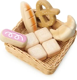 Tender Leaf Toys Weidenkorb mit Brot