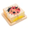 Tender Leaf Toys Würfelpuzzle Holz