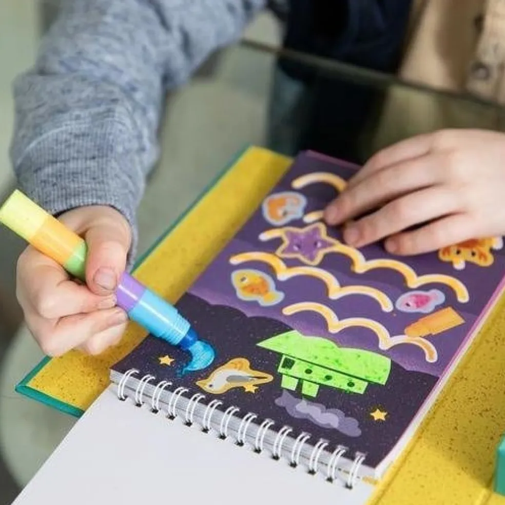 Tiger Tribe Crayon Adventures Wachsmalstifte-Set Strand