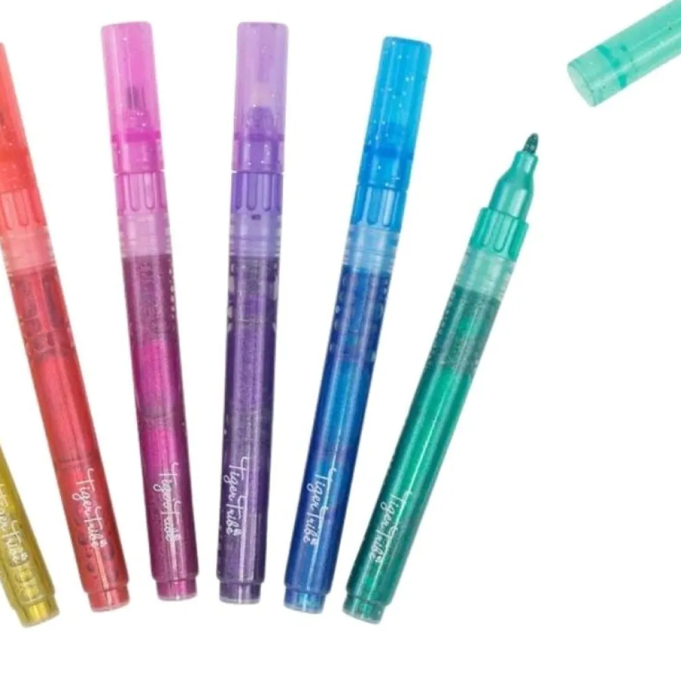 Tiger Tribe Glitzerstifte 6-Teilig