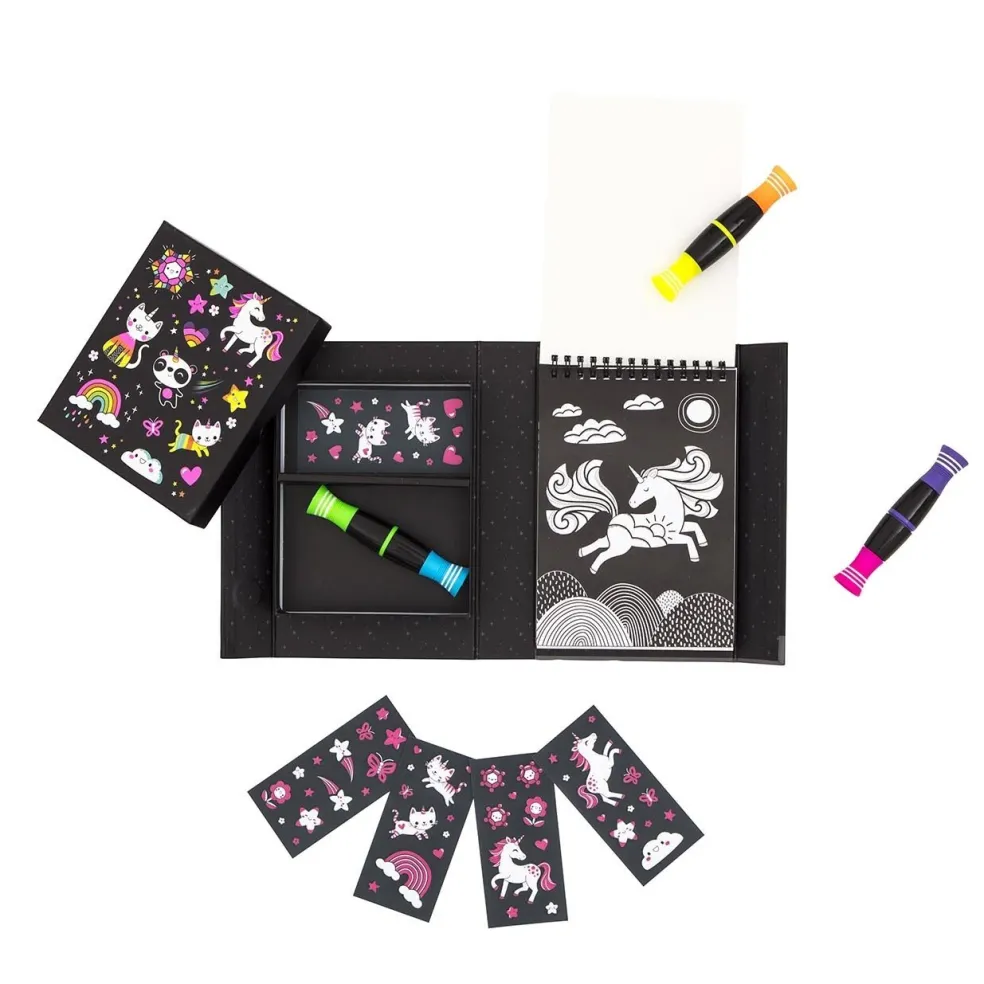 Tiger Tribe Neon Farben-Set Einhorn