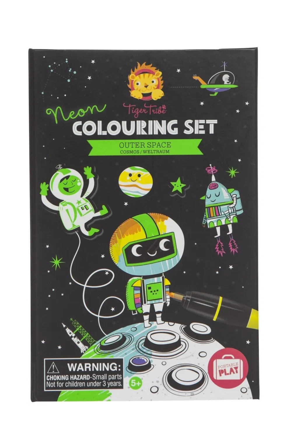 Tiger Tribe Neon Farben-Set Outer Space