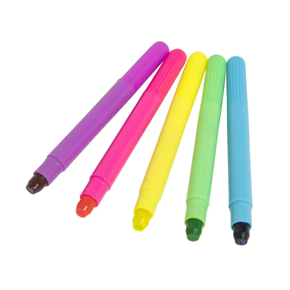 Tiger Tribe Neon Seidenstifte 5-Teilig