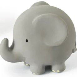 Tikiri Elefant Badspielzeug und Rassel Grau