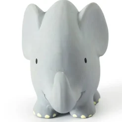 Tikiri Elefant Badspielzeug und Rassel Grau