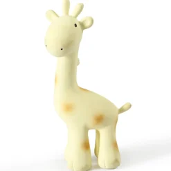 Tikiri Giraffe Badspielzeug und Rassel Gelb