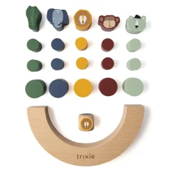 Trixie Baby & Kids Balance Spiel Wildtiere Holz