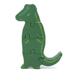 Trixie Baby & Kids Holzpuzzle Tiere Mr. Crocodile