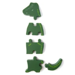 Trixie Baby & Kids Holzpuzzle Tiere Mr. Crocodile