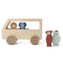 Trixie Baby & Kids Holzbus mit Tieren