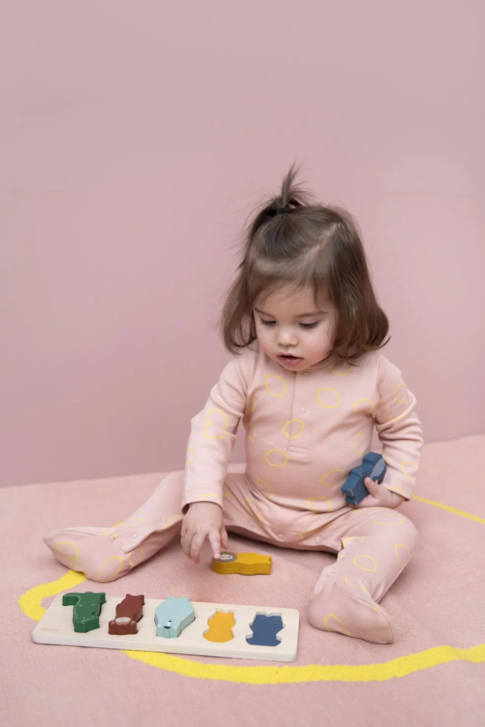 Trixie Baby & Kids Holzpuzzle mit Tiere