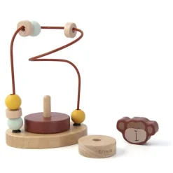 Trixie Baby & Kids Motorikschleife Affe braun