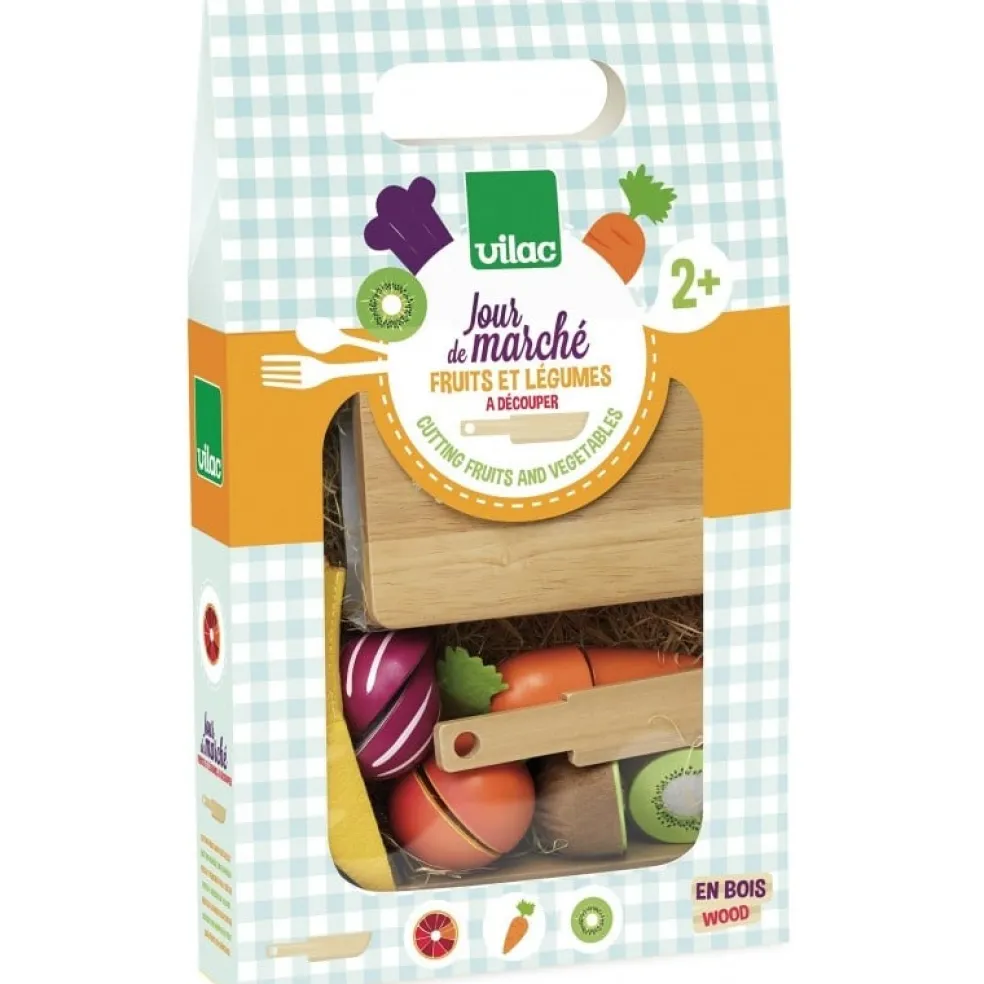 Vilac Grüße und Obst mit Schneidebrett 8106