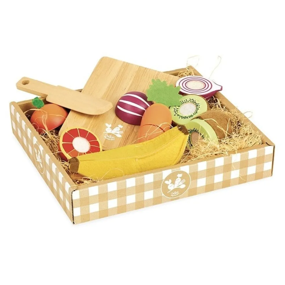 Vilac Grüße und Obst mit Schneidebrett 8106
