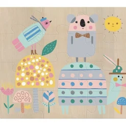 Vilac 4 Puzzles Tieren Suzy Ultman