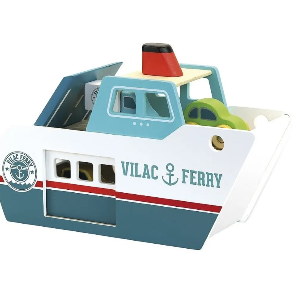 Vilac Boot Vilacity Holz blau 2368