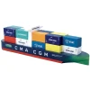 Vilac Container-Schiff Vilacity Holz blau 2356S