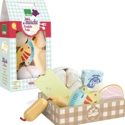 Vilac Fisch Käse Fleisch in einer Box 8104