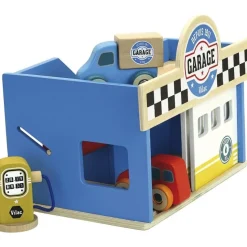 Vilac Garage Vilacity Holz blau 2367