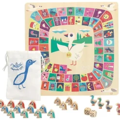 Vilac Gänsespiel & Ludo Holz 7607