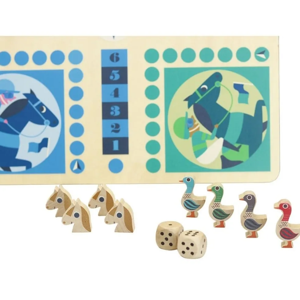 Vilac Gänsespiel & Ludo Holz 7607